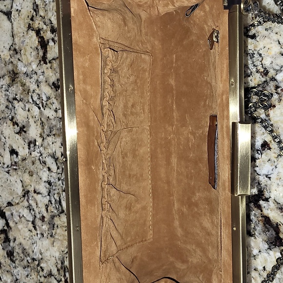Patricia Nash Metallic Lace Athena Clutch